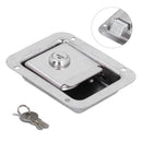 Garage Door Rear Fixing Paddle Door Latch Cabinet Lock Handle Lock Box Lock