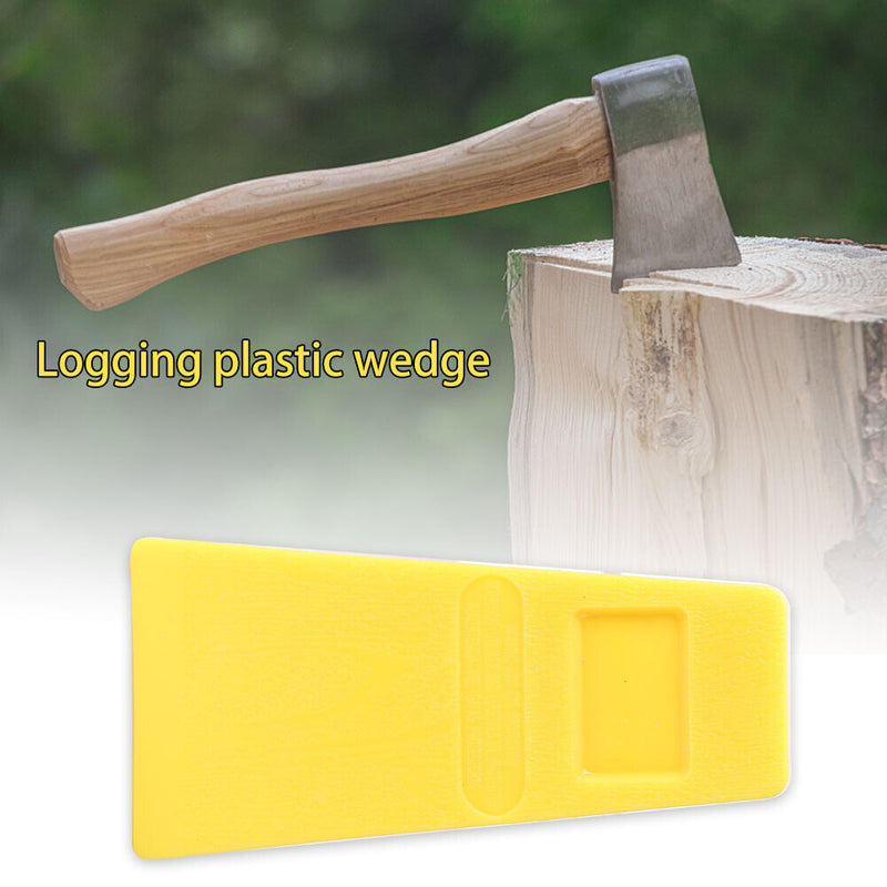 Tree Felling Wedge Felled Chock Cutting Spiked Wedge for Logging (5 inch) Newly