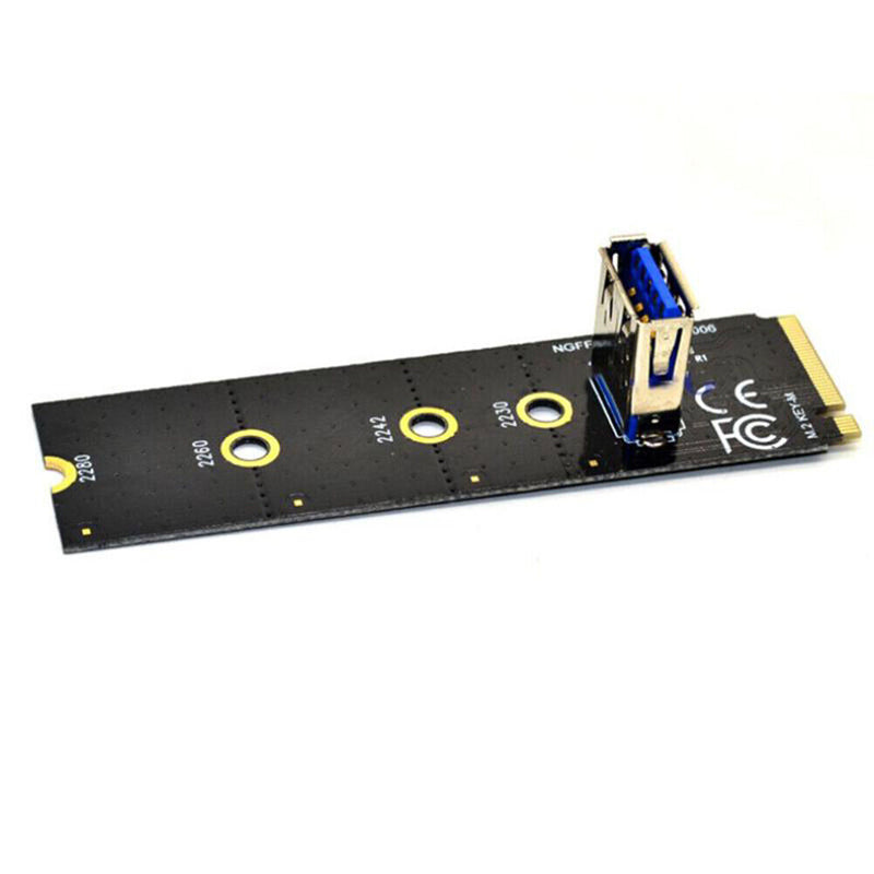 M.2 NGFF to PCI-E X16 Expansion Adapter Card for Windows Linux Converter