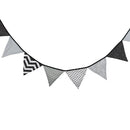 Mikolotuk 12 Flags 3.2m Cotton Chain, Colorful, Birthday Decoration,