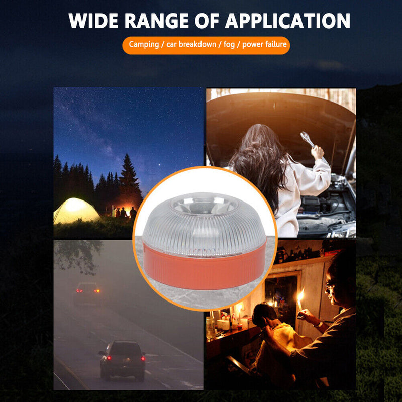 LED Strobe Beacon Light Car Emergency Alarm Warning Induction Flashing Lights