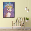 5D DIY Special Shaped Diamond Painting Beauty Cross Stitch Mosaic Kit Decor