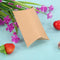10pcs Packaging Gift Pillow Shape Candy Box Bag Wedding Favor (Kraft Paper)