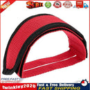 Bike Fixed Gear Pedal Strap Anti-slip Bicycle Extended Foot Straps (Red) Newly