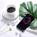 3.5mm Extension Earphone Audio Splitter 1 Male to 2 Female Adapter (White)
