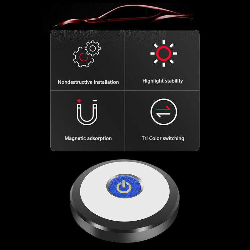 Car Led Roof Lamp Auto Interior Dome Reading Magnet Touch USB Ceiling Light