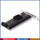 20 Port PCIE Expansion Card PCIe SATA 3.0 Riser Adapter 6Gbps for Desktop