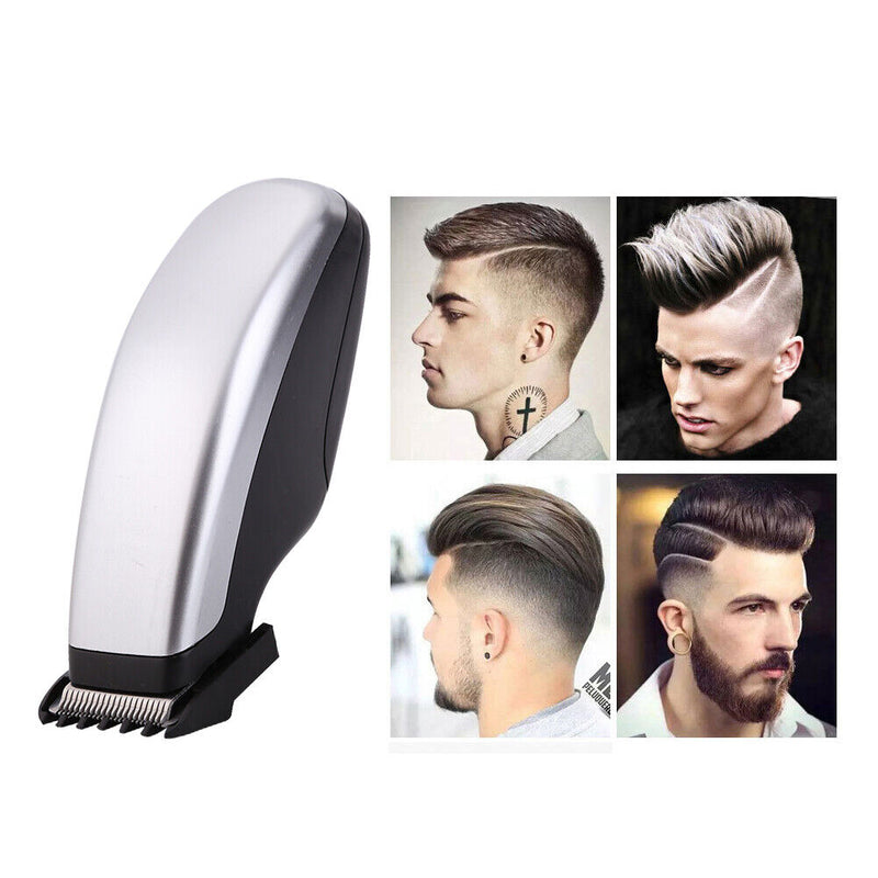 Rechargeable Man Hair Shaving Trimmer with Brush Barber Shop Cutting Tool Set