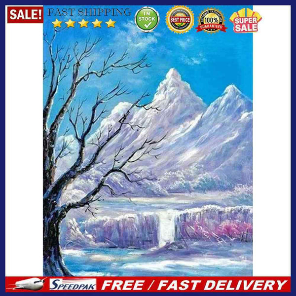 Season Tree 40x50cm Oil Paint By Numbers Picture DIY