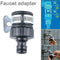 Universal Faucet Hose Connector Quick Connect Fitting Tap Washing Garden S9J2