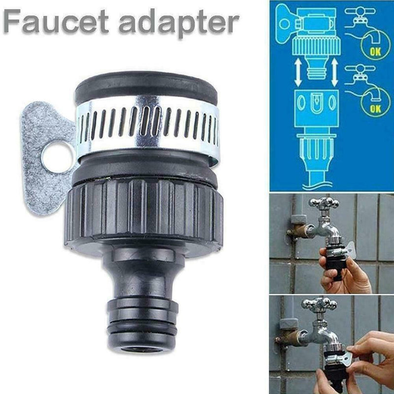 Universal Faucet Hose Connector Quick Connect Fitting Tap Washing Garden S9J2