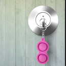 Early Education Stress Reliever Creative Fun Hand Sensory Toys Key Chain Pend