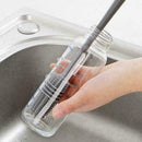 Silicone Cup Brush Cup Scrubber Glass Cleaner Kitchen Tool Long J4F2 X8I1