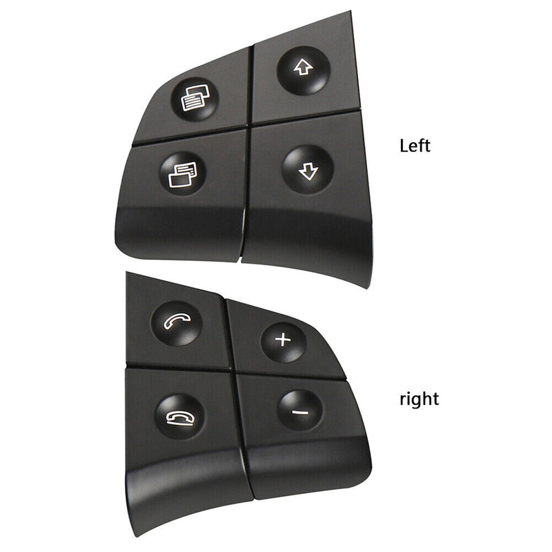 1 Pair Car Steering Wheel Switch Control Button for Benz R-Class W251 2006-2009