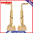 2pcs/Set Violin Adjustable Plating Copper Chin Holder Clamps for 3/4 4/4 Viol