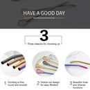 Drinking Straw Stainless Steel Yerba Mate Filter Spoons Reusable Tea Coffee