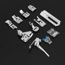 11pcs/set Multi-functional Domestic Sewing Machine Presser Foot Feet Kit Newly