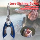 Lure Fishing Cutter Plier Line Scissor Hook Remover Fishing Tackle (Blue)