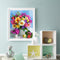 5D DIY Diamond Painting Kits Table Flowers Full Round Drill Wall Decor Art Cr