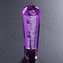 Crystal Bubble AT/MT Car Shift Knob Gear Stick Shifter Lever Head (Purple)