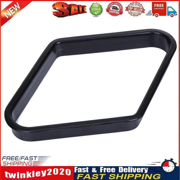 Billiards 9 Ball  Pool Table Triangle Rack Heavy Duty Black Plastic Newly