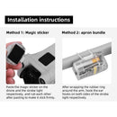 for Drone Motorcycle 3 Colors Turn Strobe Light Warning Light LED Signal Light