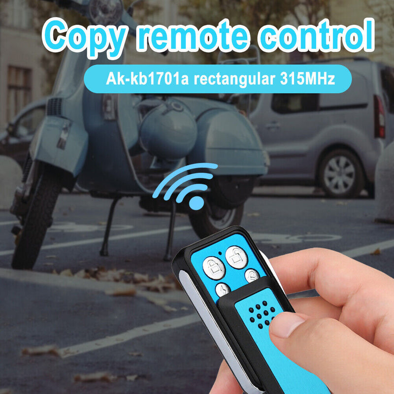 Copy Remote Control 4 Channel Wireless for Garage Electric Door (315Mhz)