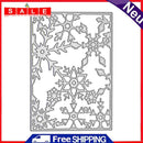 Christmas Snowflakes Metal Punching Stencil Embossing Mold Scrapbooking Dies
