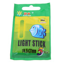 25pcs/5packs Fishing Lightweight Sticks Multi-Color Float Bar Light Fluorescent Light