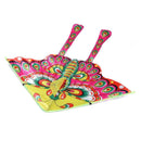 90x50cm Bright Cloth Colorful Butterfly Kite Outdoor Foldable Kites (B) Newly