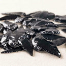 30-50mm Stunning Obsidian Carved Head Specimen Hot Healing Crystal Gifts B3C5