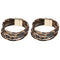 Wristband Magnetic Clasp Bracelet Bracelets & Bangles Leopard Leather Bangle