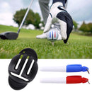 Golf Ball Line Liner Marker Pen Alignment Marks Tool Training Aids (Black) Newly