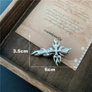 Harajuku Dragon Pattern Barrette Flame Hair Clip Wave Sun Hairpins Headwear
