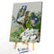 40x50cm Coloring Painting Canvas Drawing Two Blue Birds Digital Coding Picture