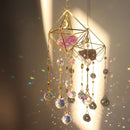 Crystal Wind Chimes Wall Window Door Hanging Ornaments Room Garden Home Decor