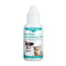30ml Cat Ear Deodorant Oil Anti-ticks Cat Ear Wash Set for Pet Cleaning Sup