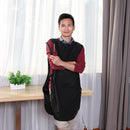 Salon Hair Cut Capes Hairdresser Barbers Apron Hairdressing Clothes (Black)