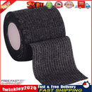 Self Adhesive Elastic Bandage Sports Wrist Protector Tape (Black 5cmx4.5m) Newly