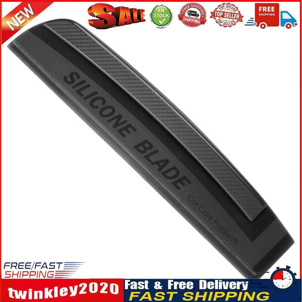 Silicone Blade Car Wash Water Wiper Soap Scraper Squeegee Window Cleaner Newly