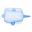 Seal Food Fresh Reusable Silicone Lid Bowl Cover Round Square Stretch Suction