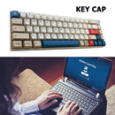 #A Keycaps Pbt Dye Sublimation Keyboard Key Cap 126/134 Keys Keyboard Accessorie