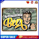 20x30cm Metal Tin Sign Retro Character Bar Room Wall Pendant Plaques (7)