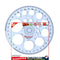 Geometric Template Measuring Ruler Circles Drawing Shape Stencils (1) Newly