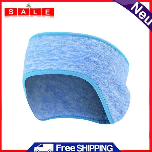 Unisex Solid Color Warm Elastic Double-Layer Scarf Neck Cover Knitted Scarves