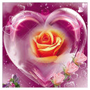 5D DIY Full Drill Diamond Painting Rose Cross Stitch Embroidery Mosaic Kit