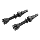 1 Pair 40mm Mountain Road Bike Tubeless Tire Presta Valve CNC Alloy Stem w/