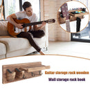 Guitar Stand Holder Wall Hanger Hook Wooden Wall Mounted Bracket Display Ra