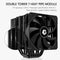 Hydraulic Bearing 7 Heat-pipes CPU Cooler Fan for AMD Intel 4P Radiator Heatsink