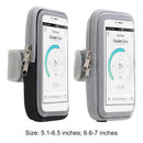 Outdoor Sports Phone Holder Arm Bag Jogging Touch Screen Mobile Phone Pouch B